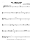 The Lord Is Risen - F Horn 1,2