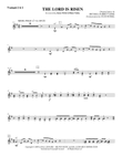 The Lord Is Risen - Bb Trumpet 2,3