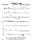 I Gotta Feeling - Eb Alto Saxophone 1