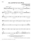 Alas, And Did My Savior Bleed - Cello