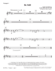 Be Still - Trumpet 1