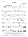 Be Still - Violin I & II