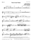 Your Great Name - Flute 1 & 2