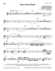 Your Great Name - Oboe
