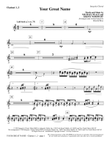 Your Great Name - Clarinet 1 & 2