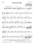 Your Great Name - Cello