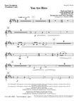 You Are Here (incorporating Doxology) - Tenor Sax (sub. Tbn 2)