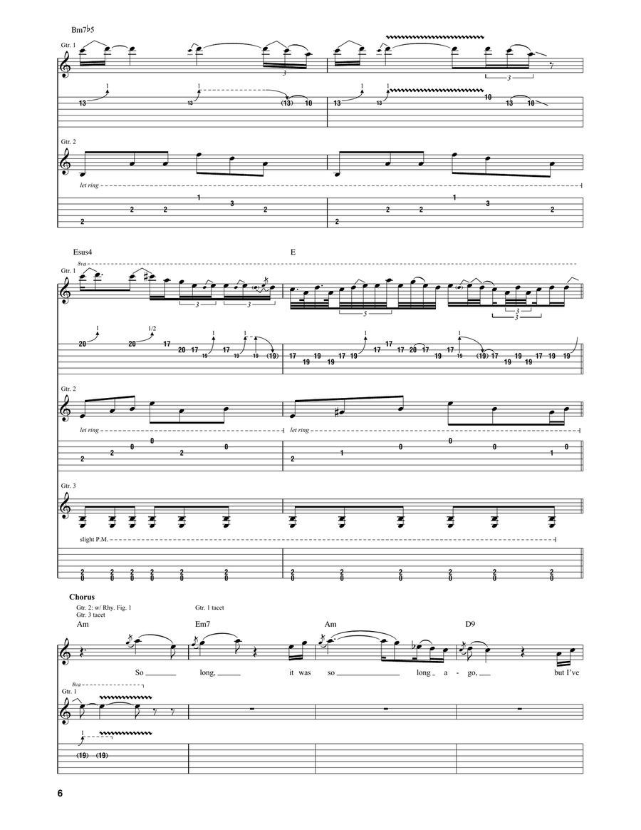 Still Got The Blues Still Got The Blues Acoustic Guitar scores gallery preview page 6