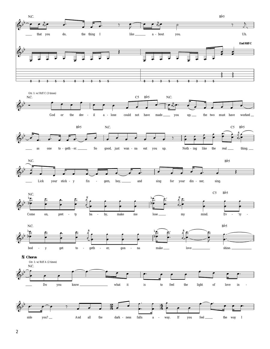 Shake Me Like A Monkey Shake Me Like A Monkey Acoustic Guitar scores gallery preview page 2