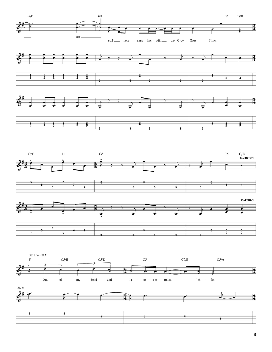 Why I Am Why I Am Acoustic Guitar scores gallery preview page 3