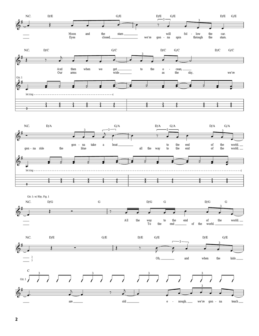 You & Me You & Me Acoustic Guitar scores gallery preview page 2