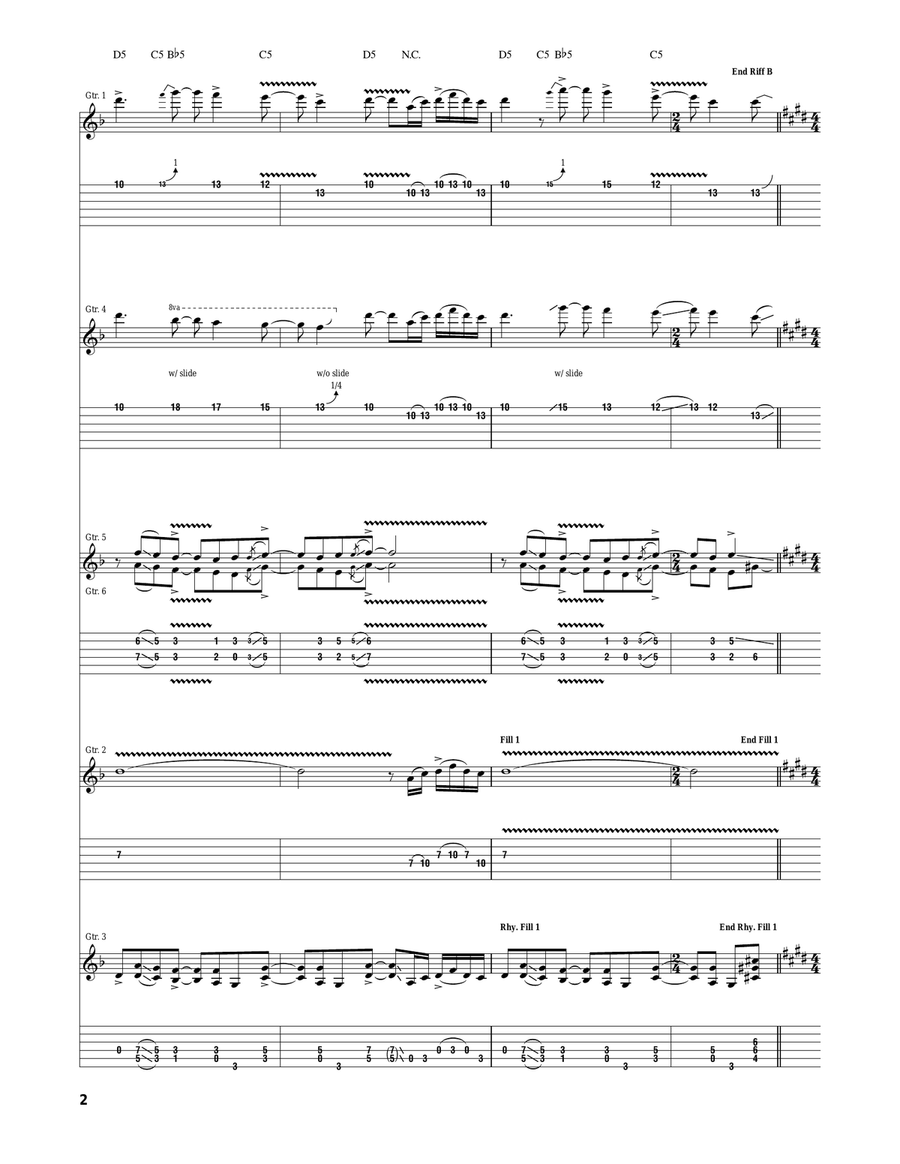 Layla Layla Acoustic Guitar scores gallery preview page 2