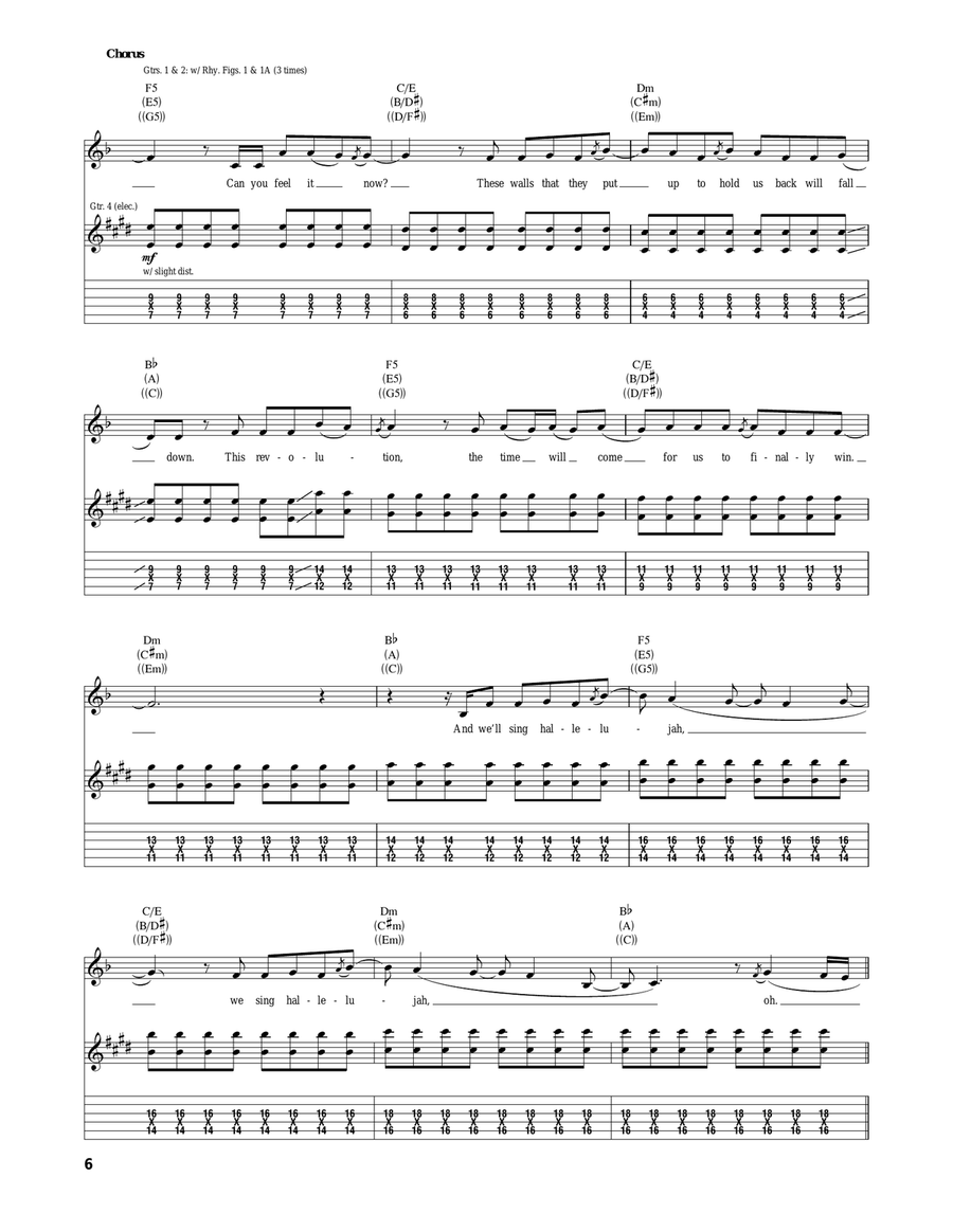 Change Change Acoustic Guitar scores gallery preview page 6