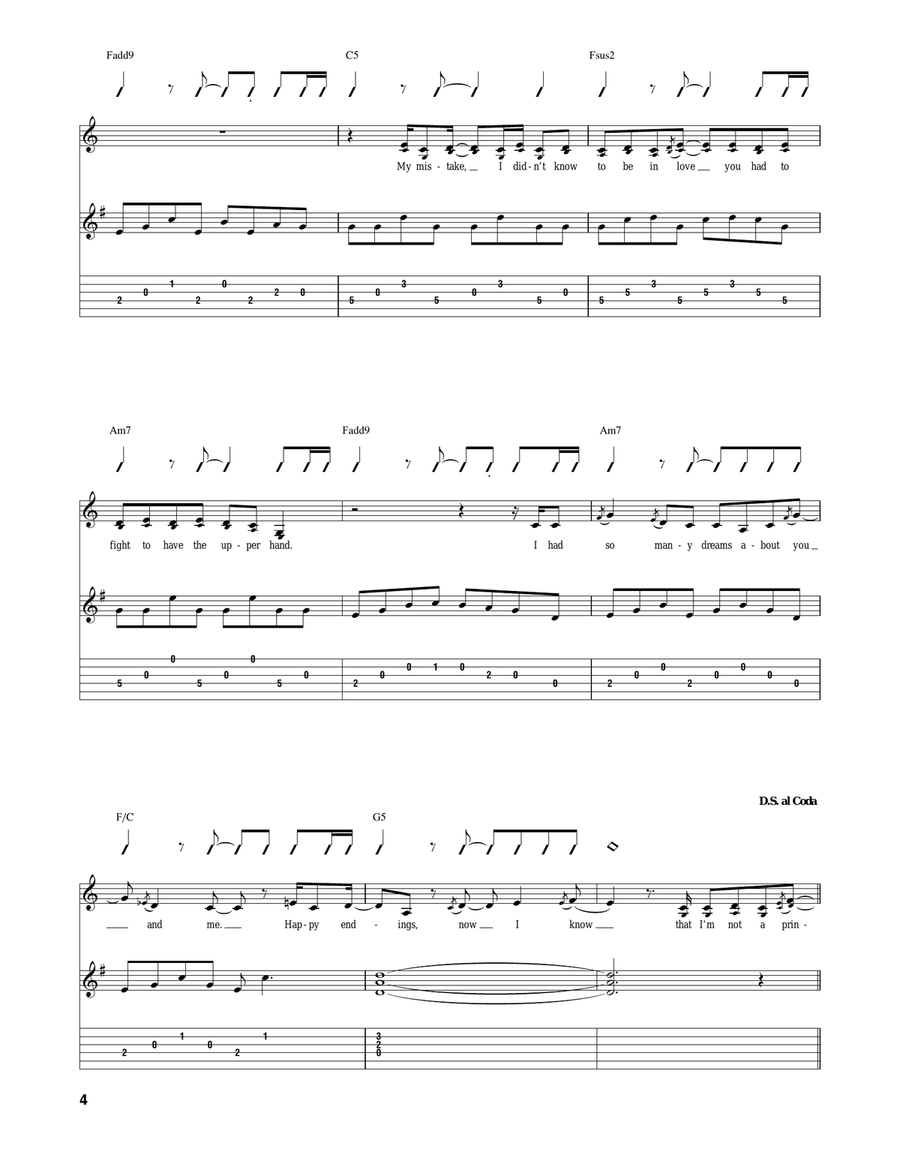 White Horse White Horse Acoustic Guitar scores gallery preview page 4