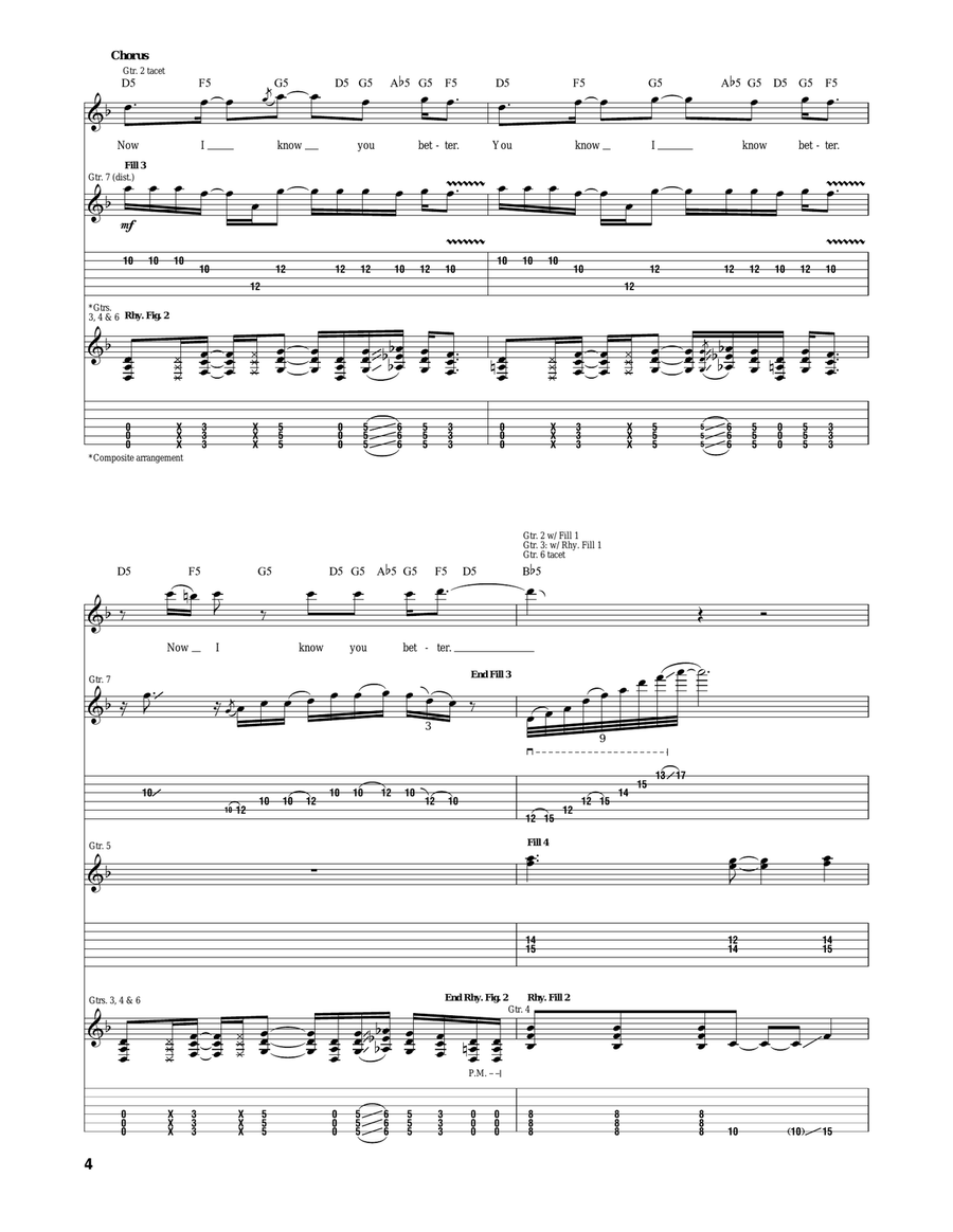 Better Better Acoustic Guitar scores gallery preview page 4