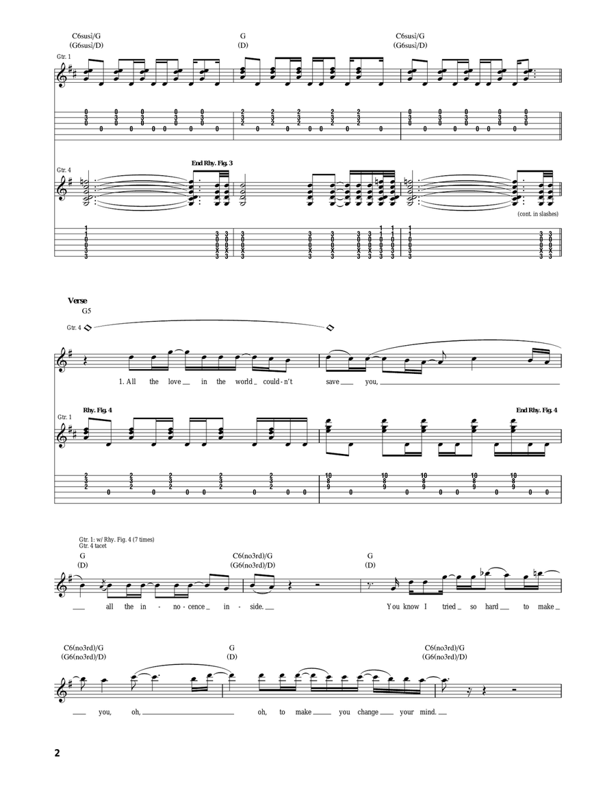 Street Of Dreams Street Of Dreams Acoustic Guitar scores gallery preview page 2