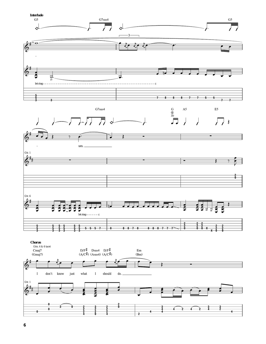 Street Of Dreams Street Of Dreams Acoustic Guitar scores gallery preview page 6