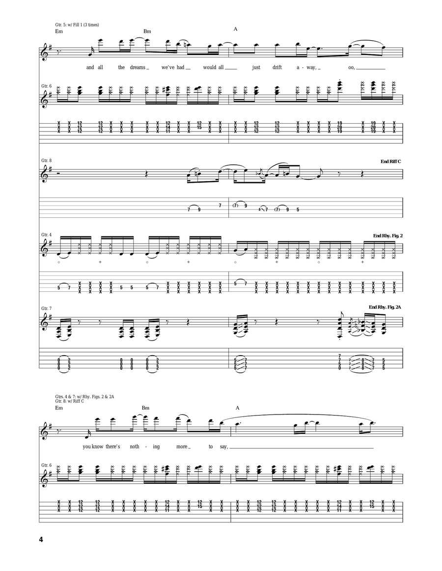If The World If The World Acoustic Guitar scores gallery preview page 4