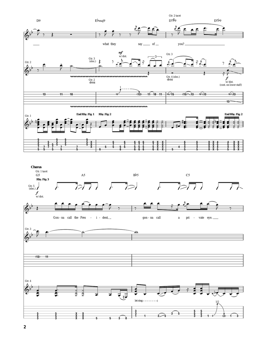 I.R.S. I.R.S. Acoustic Guitar scores gallery preview page 2