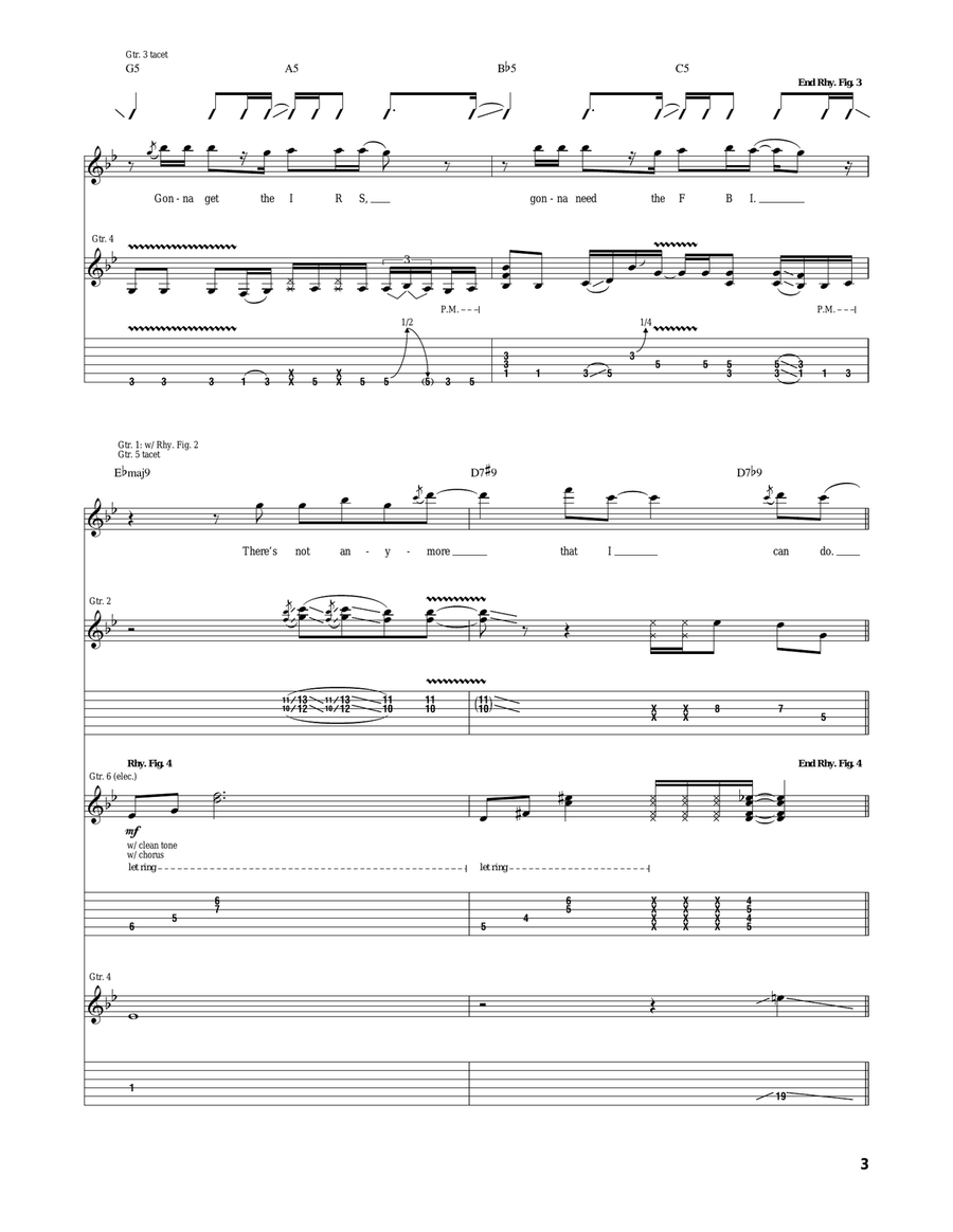 I.R.S. I.R.S. Acoustic Guitar scores gallery preview page 3
