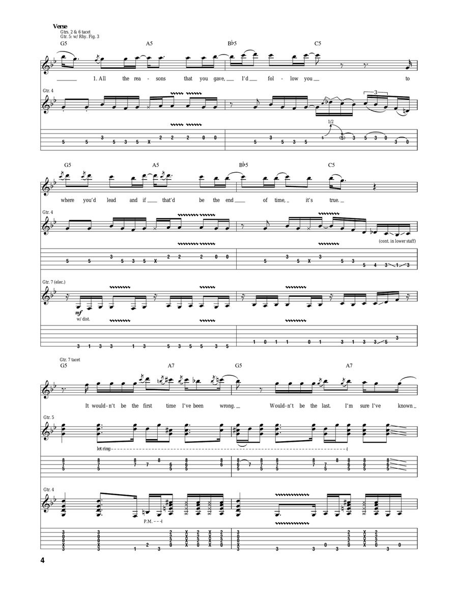 I.R.S. I.R.S. Acoustic Guitar scores gallery preview page 4