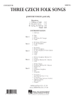 Three Czech Folk Songs - Full Score