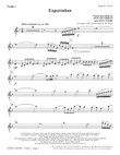 Expectation - Violin 1