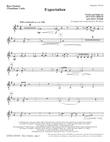 Expectation - Bass Clarinet (sub. Tbn 3)
