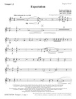 Expectation - Bb Trumpet 1,2