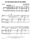 On The Sunny Side Of The Street - Piano/Vocal