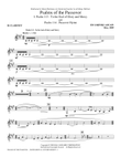 Psalms Of The Passover - Bb Clarinet