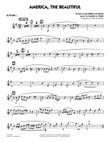 America, The Beautiful - Alto Sax 1