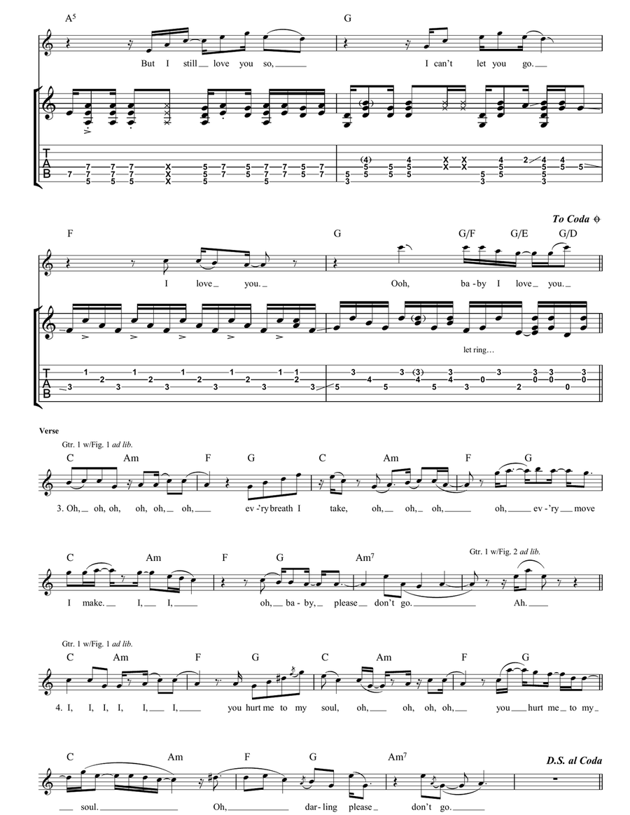 D'yer Mak'er D'yer Mak'er Acoustic Guitar scores gallery preview page 3
