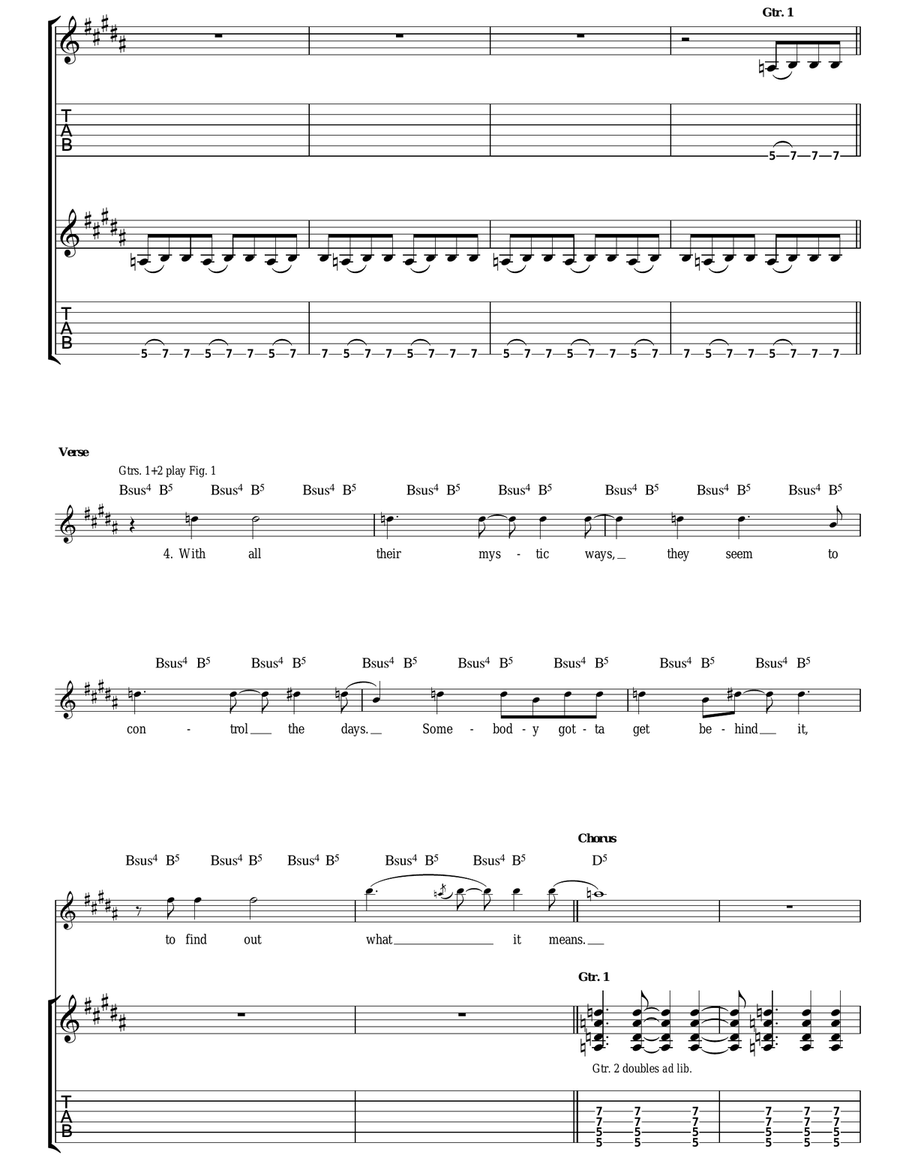 California Queen California Queen Acoustic Guitar scores gallery preview page 4