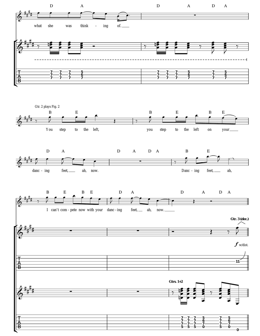 White Feather White Feather Acoustic Guitar scores gallery preview page 2