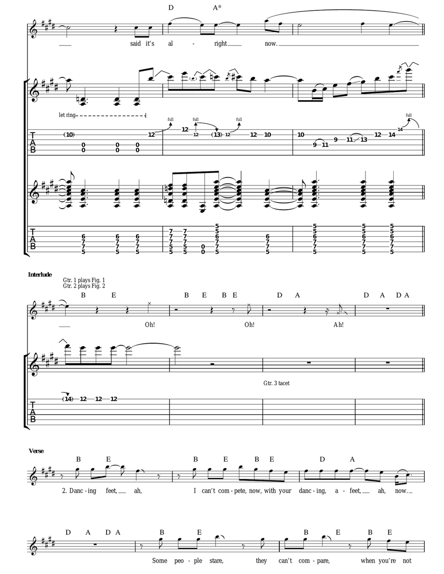 White Feather White Feather Acoustic Guitar scores gallery preview page 4