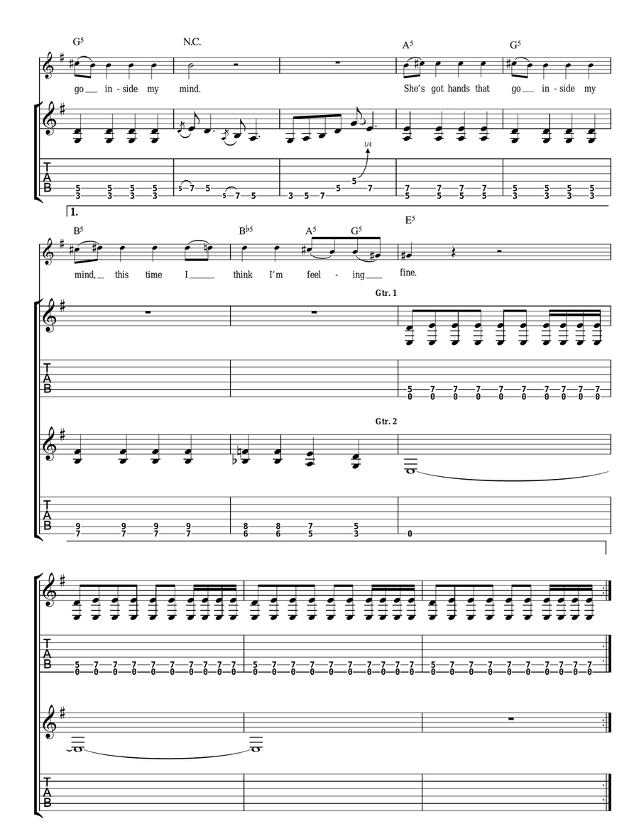 Pilgrim Pilgrim Acoustic Guitar scores gallery preview page 3