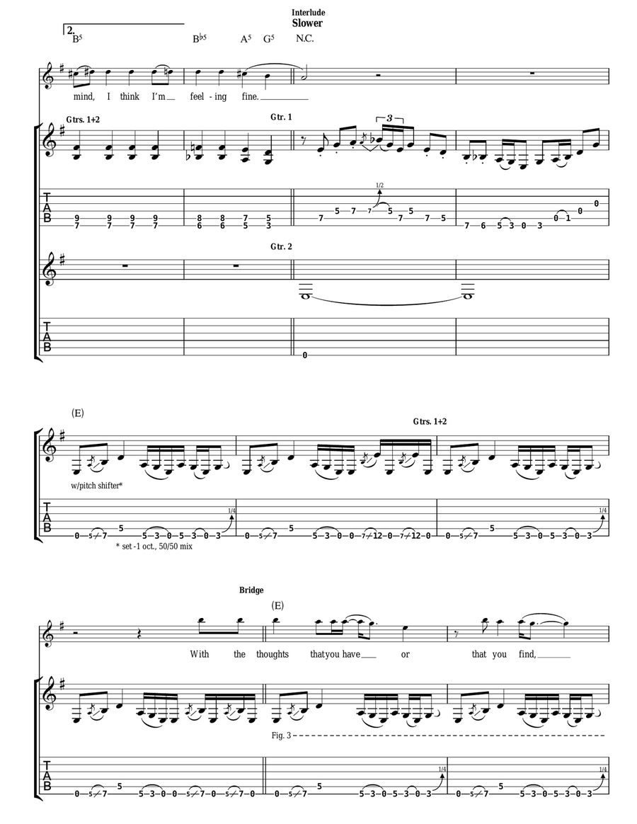 Pilgrim Pilgrim Acoustic Guitar scores gallery preview page 4