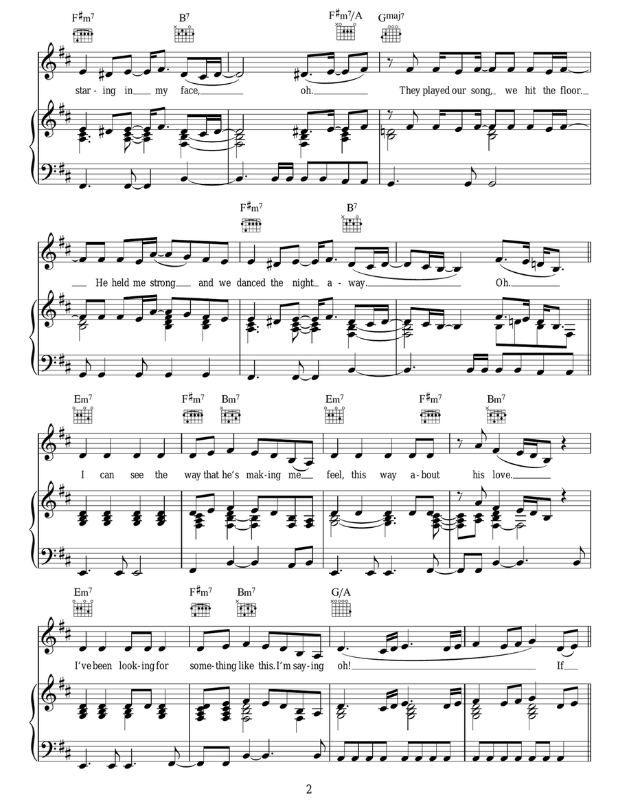 Million Dollar Bill Million Dollar Bill Acoustic Guitar scores gallery preview page 2