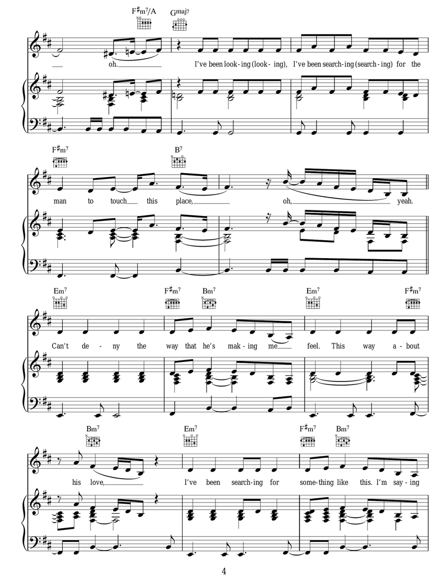 Million Dollar Bill Million Dollar Bill Acoustic Guitar scores gallery preview page 4