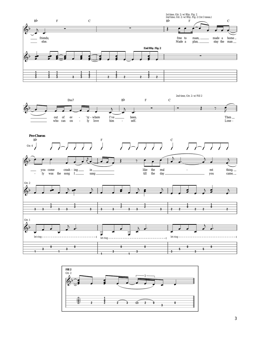 Half Of My Heart Half Of My Heart Acoustic Guitar scores gallery preview page 3