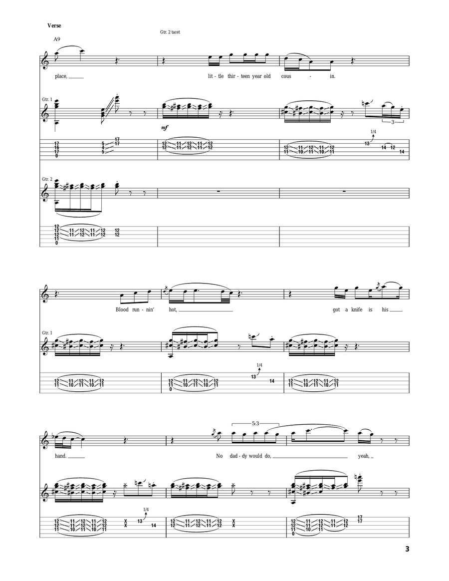 I Know A Place I Know A Place Acoustic Guitar scores gallery preview page 3