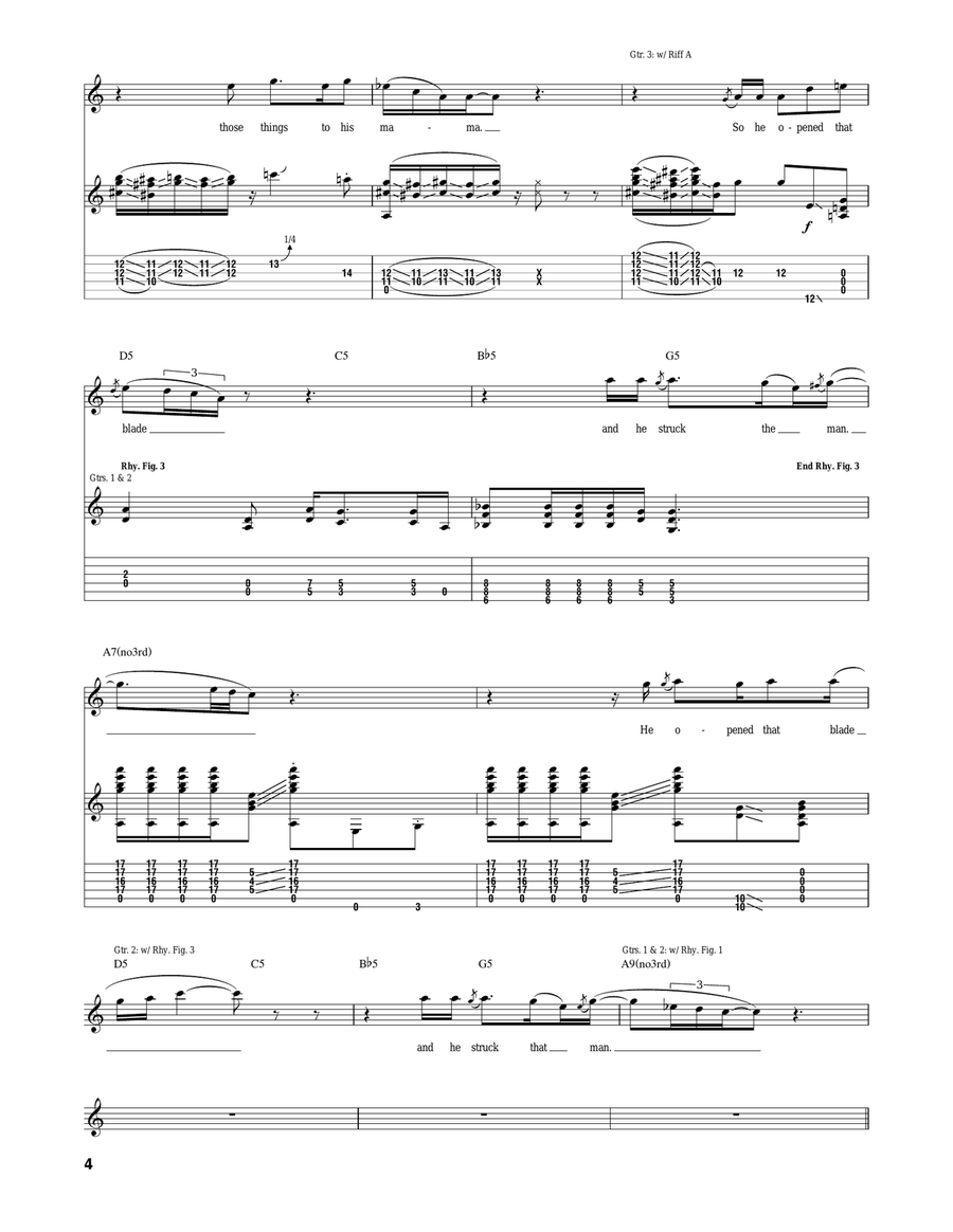 I Know A Place I Know A Place Acoustic Guitar scores gallery preview page 4