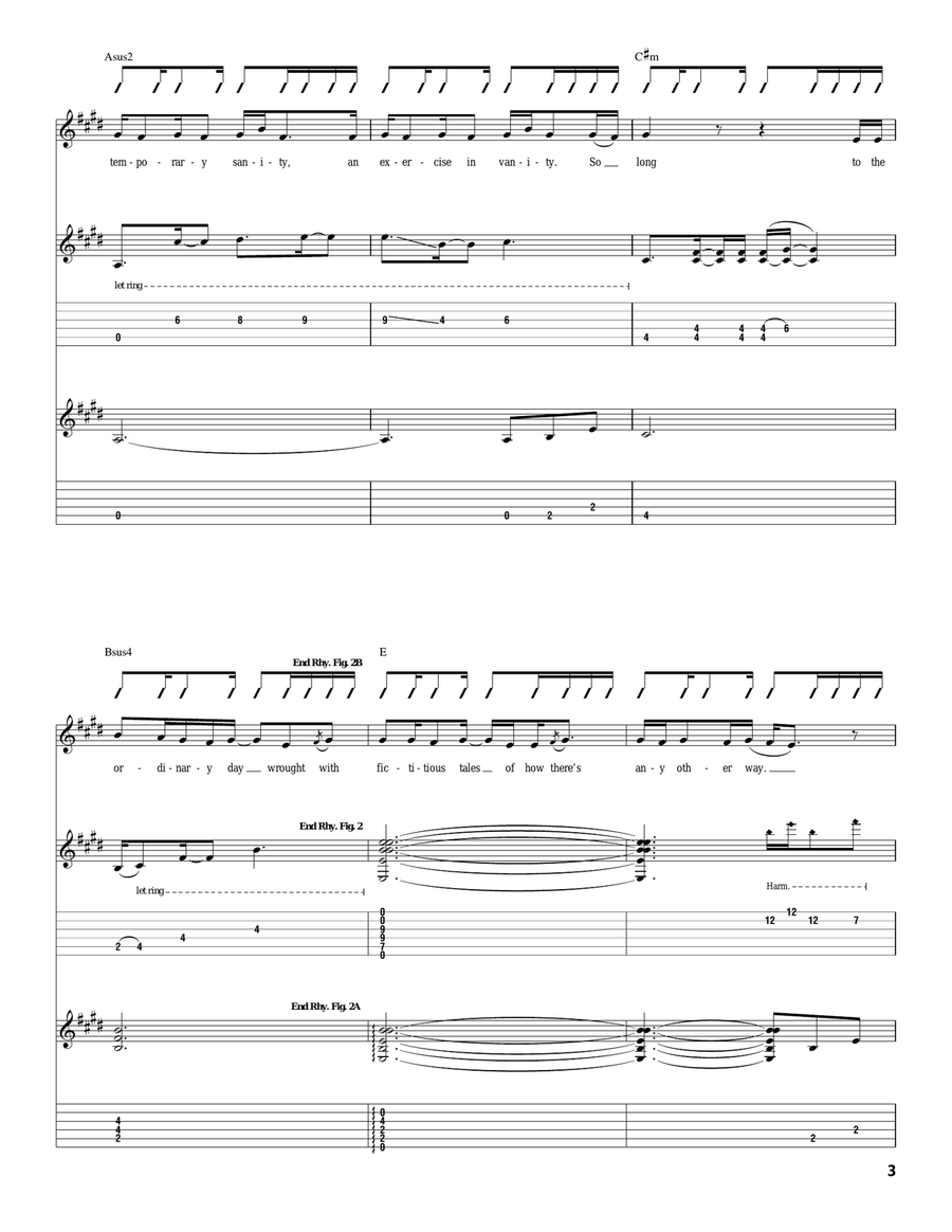 A Daily Anthem A Daily Anthem Acoustic Guitar scores gallery preview page 3