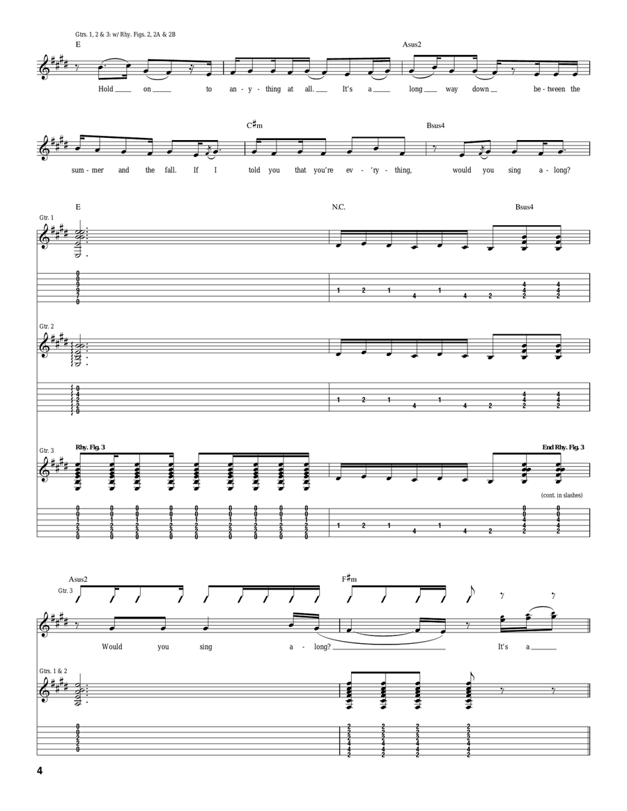 A Daily Anthem A Daily Anthem Acoustic Guitar scores gallery preview page 4