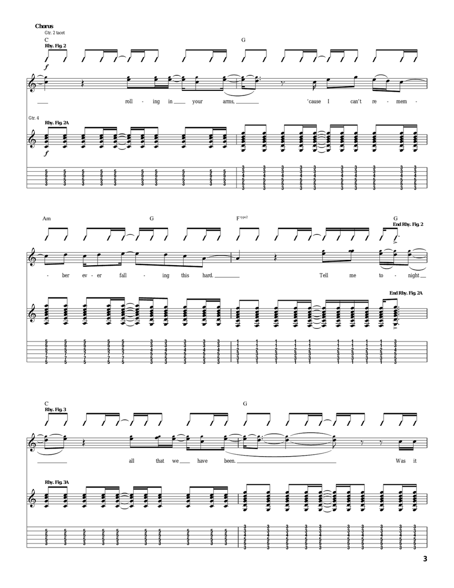 Avalanche Avalanche Acoustic Guitar scores gallery preview page 3