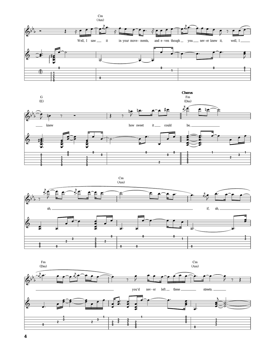 Dondante Dondante Acoustic Guitar scores gallery preview page 4