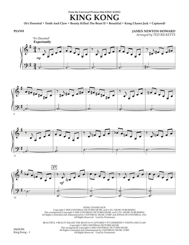 King Kong - Piano