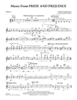 Music from Pride & Prejudice - Violin 1