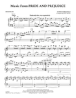 Music from Pride & Prejudice - Piano